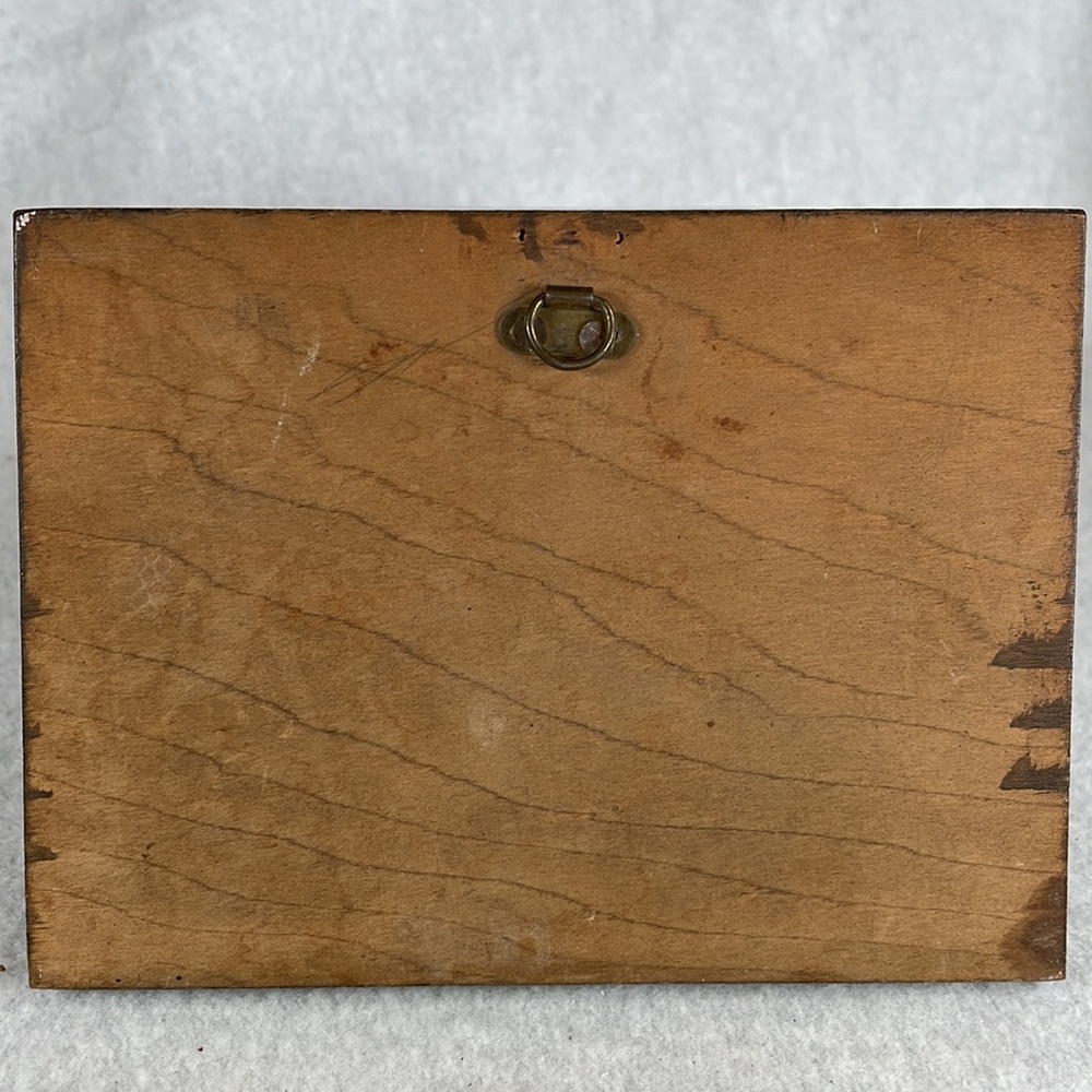 Antique Scotty Dog Picture Mounted on Wood - Picture 4 of 6